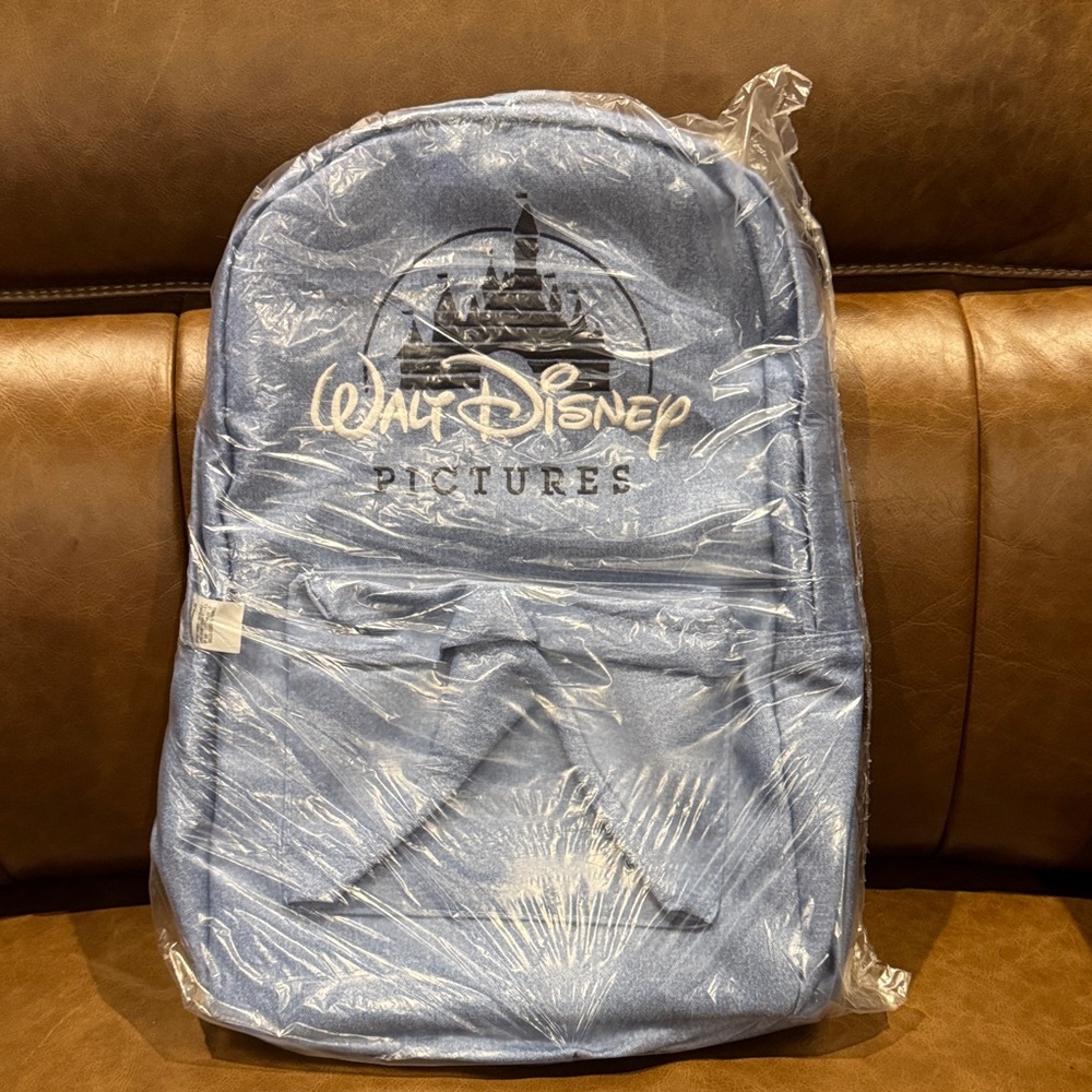 Disney Light Blue Backpack with Logo